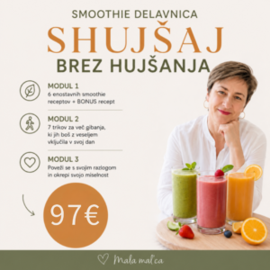 21 dnevna delavnica z izzivi: SHUJŠAJ BREZ HUJŠANJA